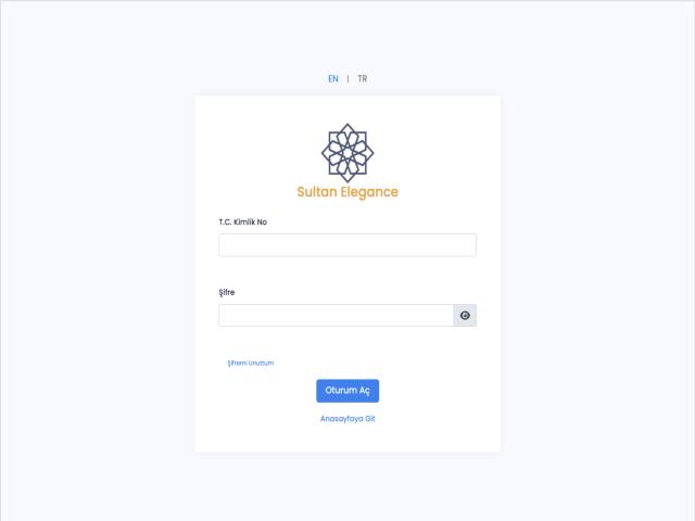 Sultan Elegance Yönetim Paneli Kodlanması - Web-Mobil