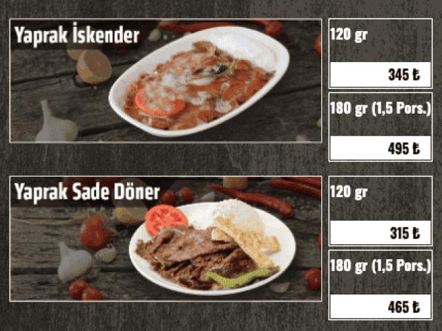 Haga Döner QR Menü Tasarımı - Web-Mobil